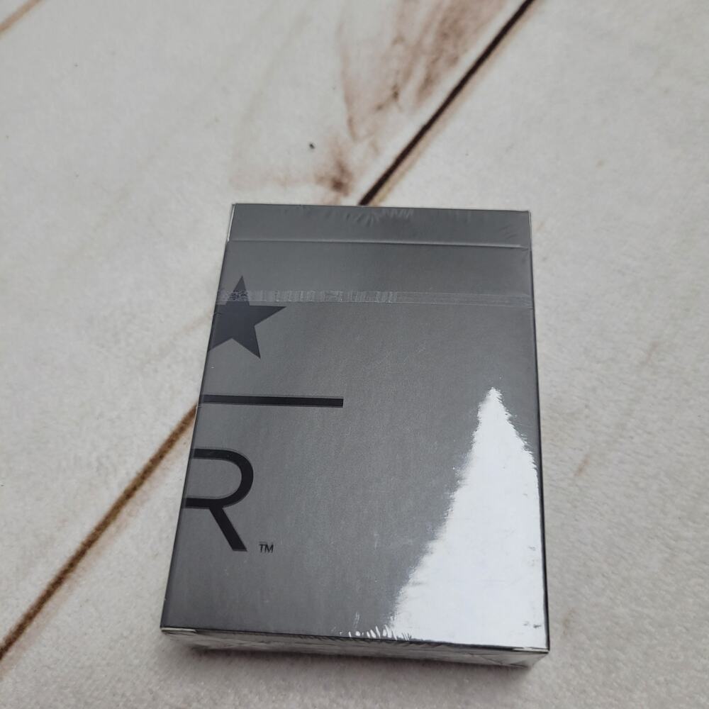 Starbucks Silver reserve limited playing card New in box pack